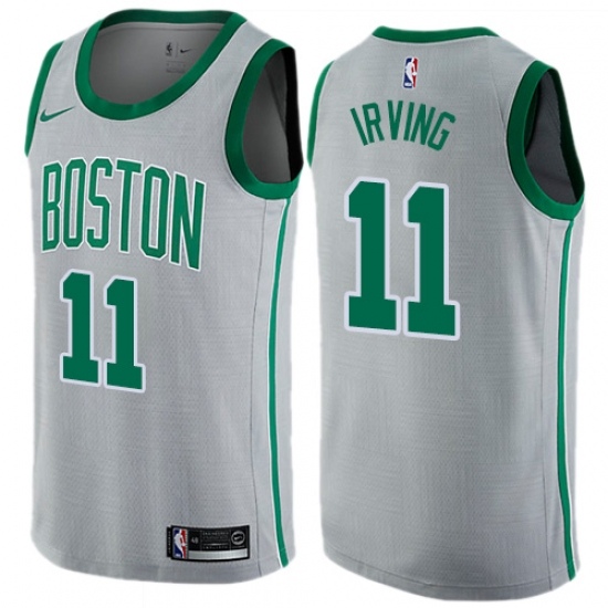 Баскетбольная джерси Boston Celtics IRVING #11 серая