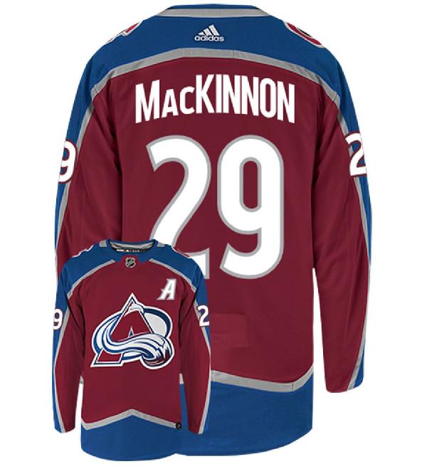 Хоккейный свитер Colorado Avalanche MacKINNON #29 ( 2 ЦВЕТА)