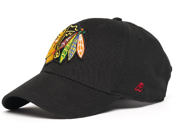Хоккейная кепка NHL Чикаго чёрная