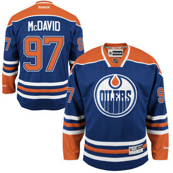 2 цвета. Хоккейная форма до 2017 Edmonton Oilers МакДэвид
