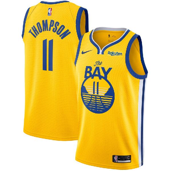 Джерси Golden State Warriors THOMPSON #11 the bay