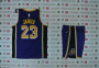 Джерси Los Angeles Lakers фиолетовая со своей фамилией