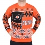 Теплый свитер НХЛ phyladelfia flyers  по выгодной цене.