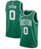 Баскетбольная майка Бостон TATUM #0 зелёная