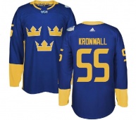 Хоккейный свитер сборной Швеции Kronwall 2 цвета КМ 2016   
