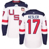 Хоккейный свитер Сборной США на КМ 2016 Kesler 2 цвета 