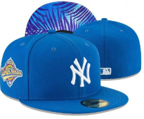 Снэпбэк Нью-Йорк Янкис без регулятора размера ярко-синий