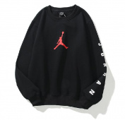 Баскетбольная кофта Jordan без капюшона black