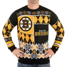 Теплый свитер NHL Boston Bruins