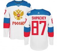  Хоккейный свитер России Шипачев на КМ 2016 белый 