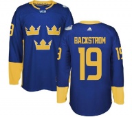 Хоккейный свитер сборной Швеции Backstrom 2 цвета КМ 2016  