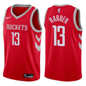 Джерси Houston Rockets HARDEN #13 красная до 2018