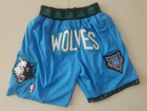 Баскетбольные шорты с карманами Minnesota Timberwolves