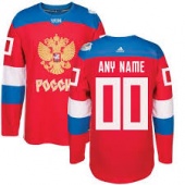 (ЛЮБАЯ ФАМИЛИЯ) Хоккейный свитер Сборной России на КМ 2016 со своей фамилией  