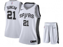 Баскетбольная форма San Antonio Spurs DUNCAN #21 белая