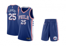 Баскетбольная форма Philadelphia 76ers Симмонс синяя