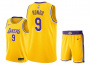 Баскетбольная форма Los Angeles Lakers RONDO #9