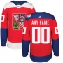 (ЛЮБАЯ ФАМИЛИЯ) Хоккейный свитер Сборной Чехии на КМ 2016 со своей фамилией   по выгодной цене.