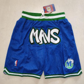 Баскетбольные шорты Dallas Mavericks с карманами