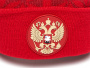 Шапка РФС с бубоном красная