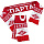 Футбольный шарф Спартак model 1