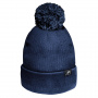 Темно-синяя шапка без эмблем по выгодной цене.