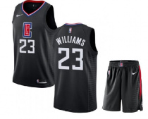 Баскетбольная форма Los Angeles Clippers WILLIAMS #23 чёрная