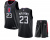 Баскетбольная форма Los Angeles Clippers WILLIAMS #23 чёрная Баскетбольная форма Los Angeles Clippers WILLIAMS #23 чёрная