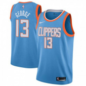 Джерси Los Angeles Clippers GEORGE #13 голубая