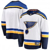 Хоккейный свитер St. Louis Blues белый пустой