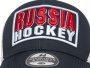 Бейсболка Russia Hockey сине-белая