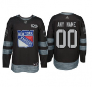 (СВОЯ ФАМИЛИЯ) Хоккейный свитер New York Rangers 100 лет кубку Стэнли