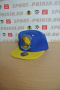 Баскетбольная кепка для детей NBA Golden State Warriors желто-синяя 