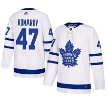 2 ЦВЕТА. Хоккейный свитер 2017 NHL Toronto Maple Leafs Komarov 