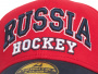 Кепка Russia Hockey красная