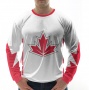 (ЛЮБАЯ ФАМИЛИЯ) Хоккейный свитшот сборной Канады по хоккею белый по выгодной цене.
