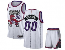 2 ЦВЕТА. Баскетбольная форма Toronto Raptors vintage (СВОЯ ФАМИЛИЯ)