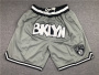 Серые шорты с карманами Brooklyn Nets Серые шорты с карманами Brooklyn Nets