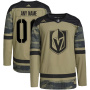 Хоккейный свитер Vegas Golden Knights милитари по выгодной цене.
