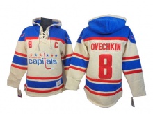 Хоккейная кофта Washington Capitals Ovechkin бежевая