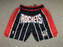 Баскетбольные шорты с карманами Houston Rockets