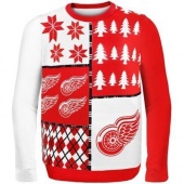 Теплый свитер НХЛ Detroit Red Wings