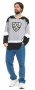 Хоккейный свитер КХЛ серый