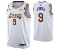 Джерси Los Angeles Lakers RONDO #9 белая
