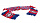 Хоккейный шарф Montreal Canadiens