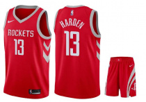 Баскетбольная форма Houston Rockets HARDEN #13 красная до 2018