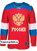 Хоккейный свитер Сборной России на КМ 2016 Пустая  
