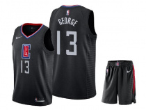 Баскетбольная форма Los Angeles Clippers GEORGE #13 чёрная