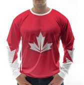 (ЛЮБАЯ ФАМИЛИЯ) Хоккейный свитшот сборной Канады по хоккею