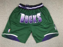 Шорты с карманами Milwaukee Bucks